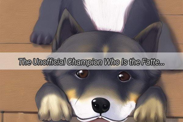 The Unofficial Champion Who Is the Fattest Dog in the World